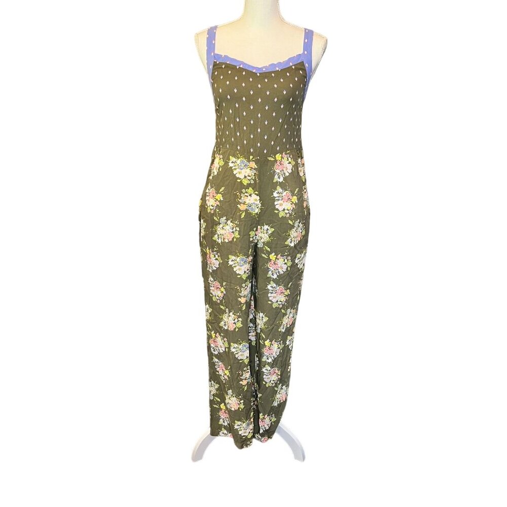 Matilda Jane Jumpsuit Wide Leg Sleeveless Womens Work of Art Rayon Size XS‎